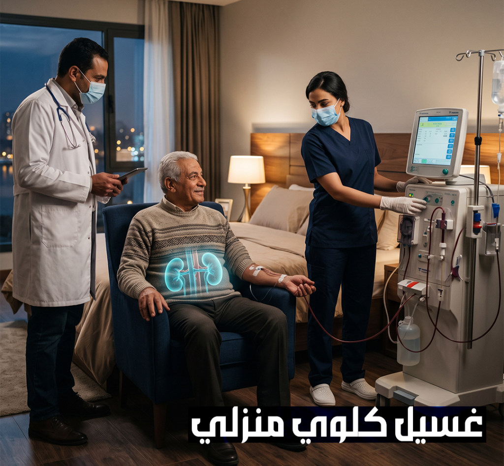 غسيل كلوي منزلي
