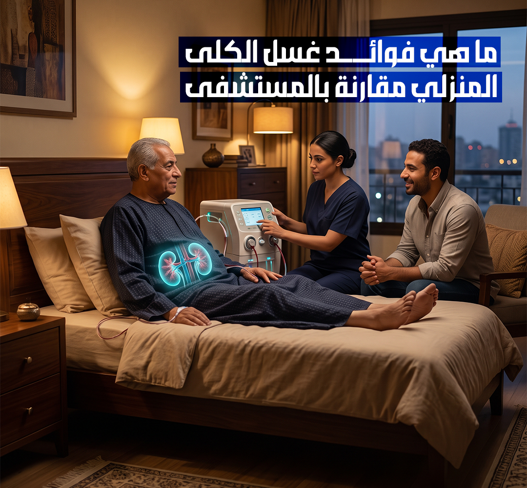 ما هي فوائد غسيل الكلى المنزلي مقارنة بالمستشفى؟